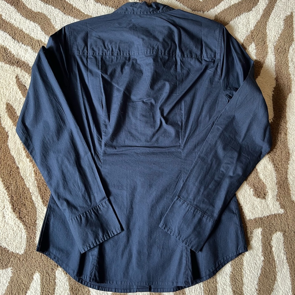 J. Crew Perfect Shirt with Embellished Cherries 6 - Picture 4 of 9